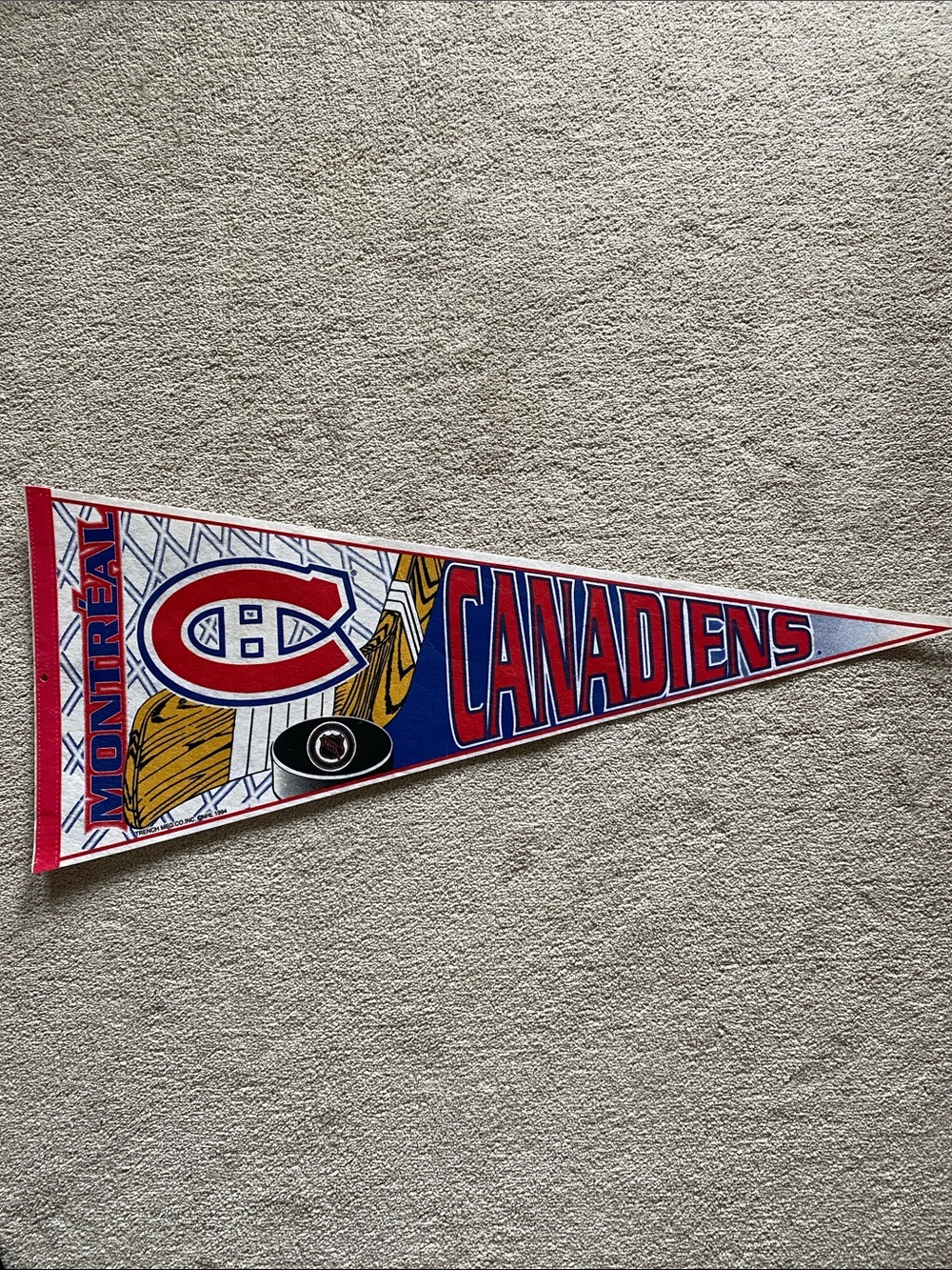 Vintage 1994 Montreal Canadiens Banner